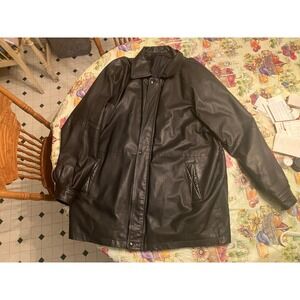 Men's Leather Motorcycle Jacket Vintage Size Xl??  Very Good Condition. No Rips